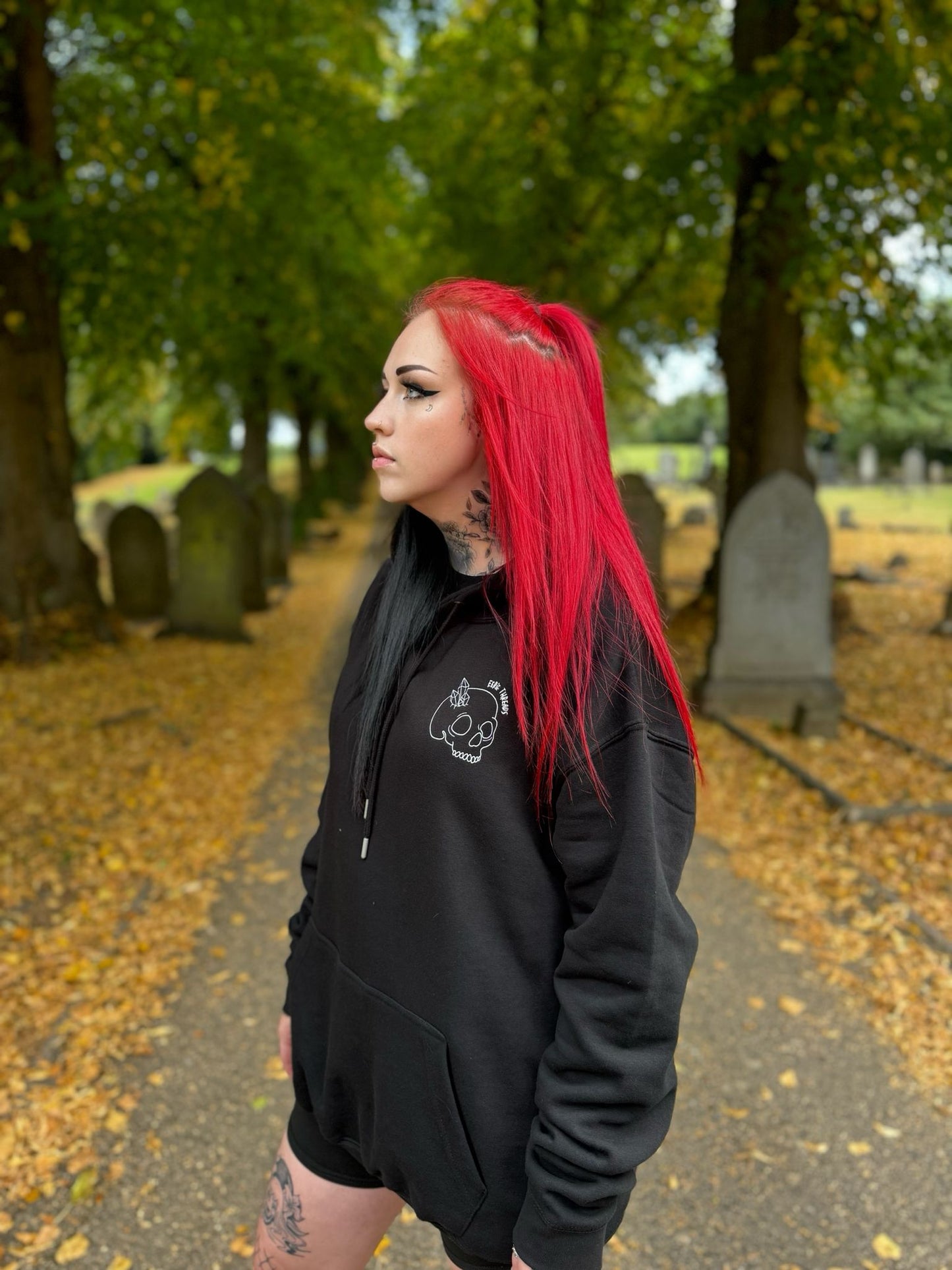 Death Tarot Card Hoodie - Unisex - Eerie Threads